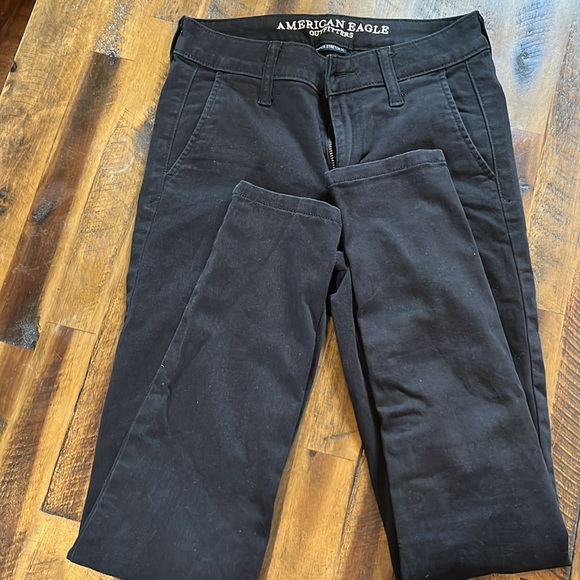 American eagle super stretch x  black jeans - Picture 5 of 5